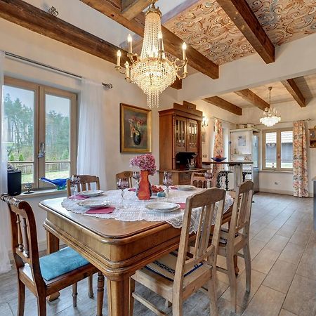 Lesny Dworek Sominy - Dom Z Sauna I Kominkiem Exteriér fotografie