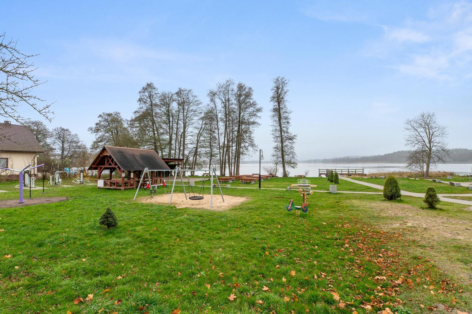 Lesny Dworek Sominy - Dom Z Sauna I Kominkiem Exteriér fotografie